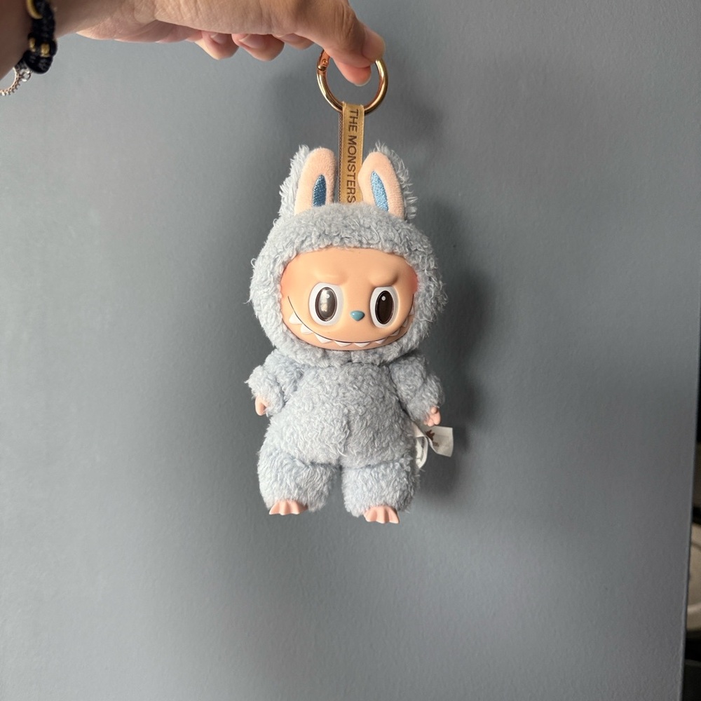 Labubu Blue Monster Plush Toy